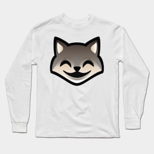 Gray Wolf Long Sleeve T-Shirt